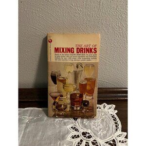 Vintage The Art of Mixing Drinks Book 1960’s